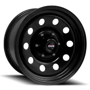 Dynamic Steel Wheels BLACK ROUND HOLE