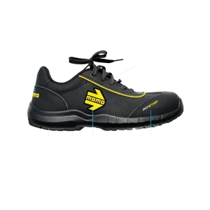 MOMO Pit Stop Mechanic Shoes – Black, Size 45