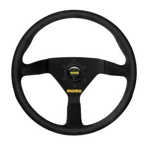 MOMO Mod. 78 — Black Suede, 320 mm Steering Wheel