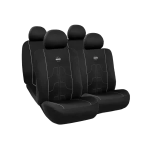 MOMO Modern Series Seat Cover – Black & Grey