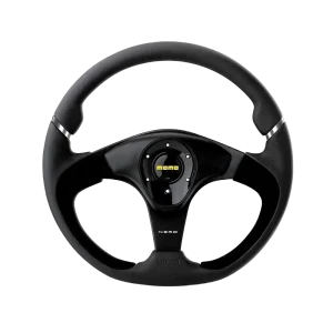 MOMO Nero — Black Leather, 350 mm Steering Wheel