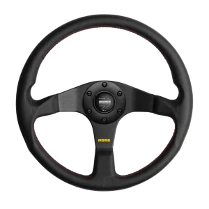 MOMO Tuner — Black, 350 mm Steering Wheel