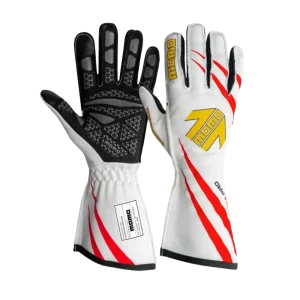 MOMO Corsa Pro Racing Gloves – White, Size 10